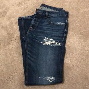 Hollister destroyed skinny jeans size 34x34